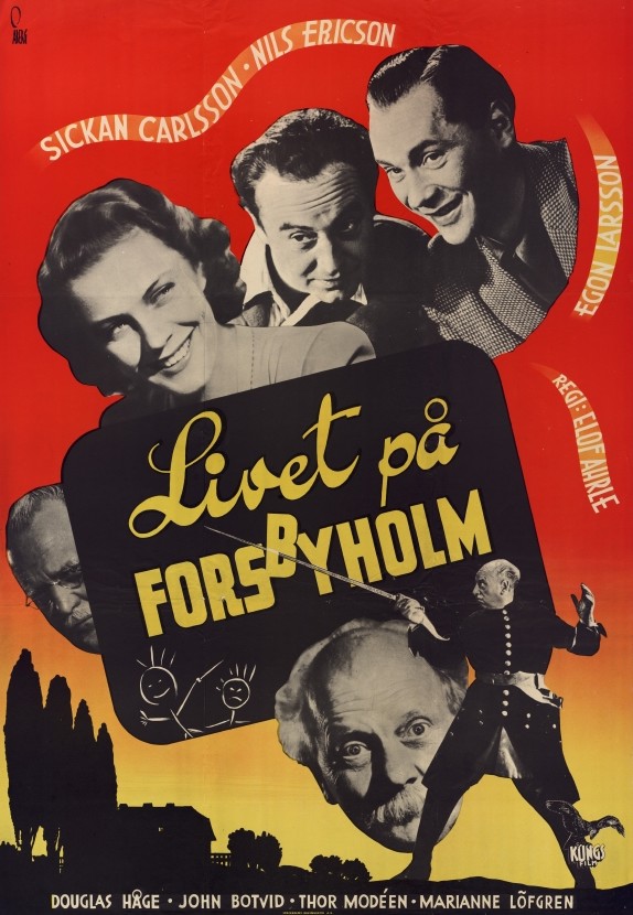 Livet på Forsbyholm - Plakátok