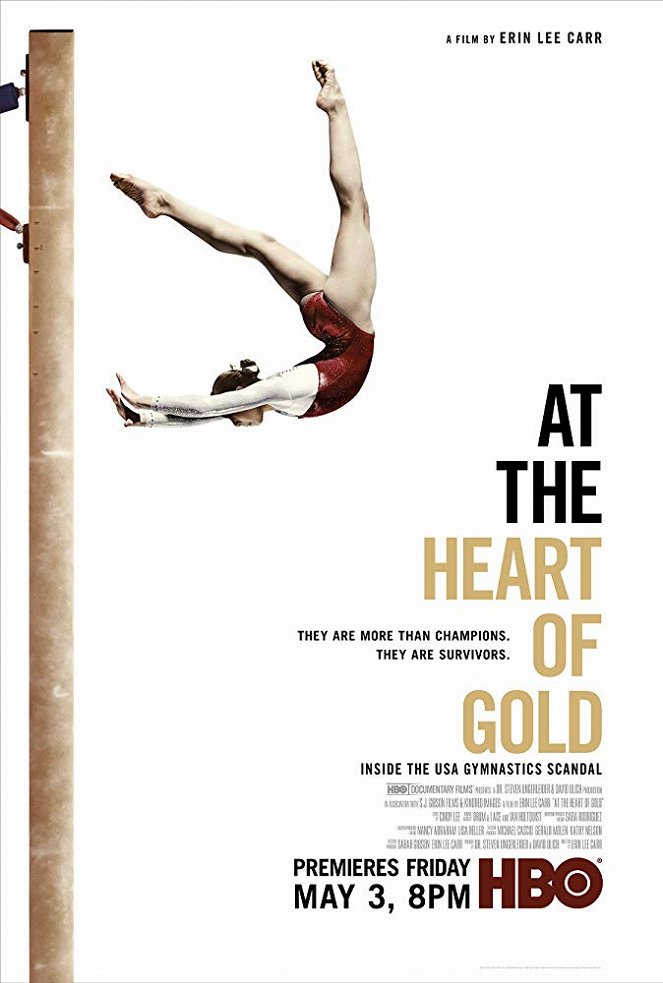 Druga strona medalu: Skandal w amerykańskiej gimnastyce - Plakaty