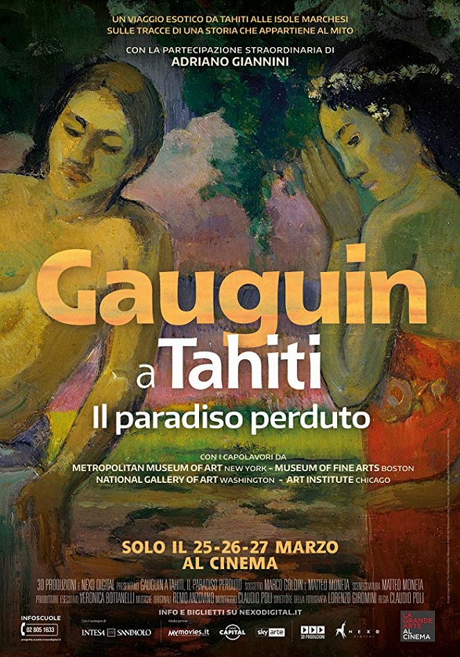Gauguin a Tahiti. Il paradiso perduto - Plakate