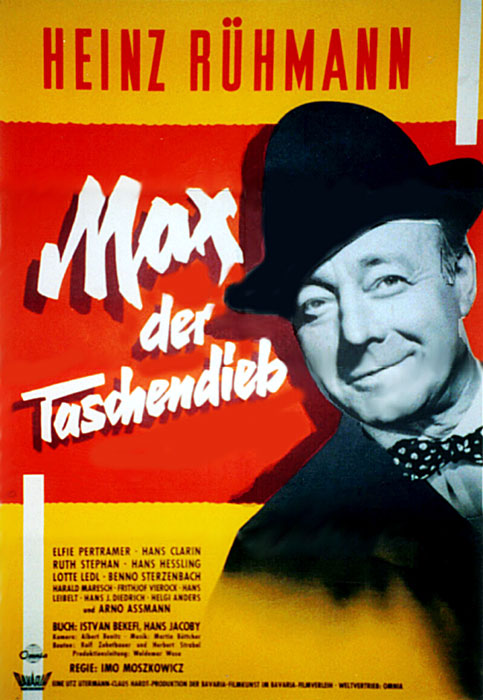 Max, der Taschendieb - Cartazes