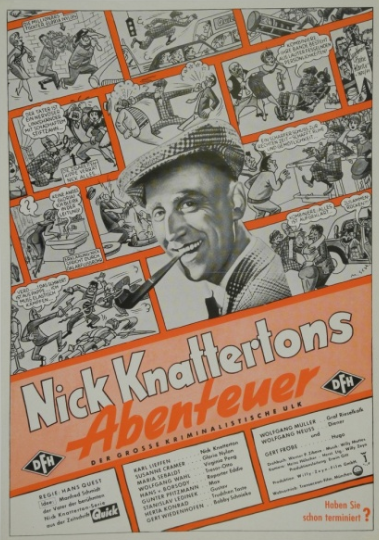 Nick Knattertons Abenteuer - Posters