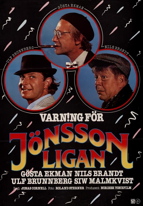 Varning för Jönssonligan - Plakátok