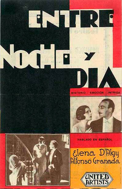 Entre noche y día - Affiches