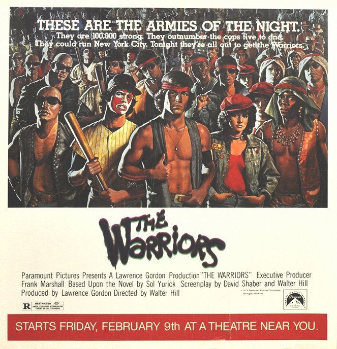 The Warriors. Los amos de la noche - Carteles