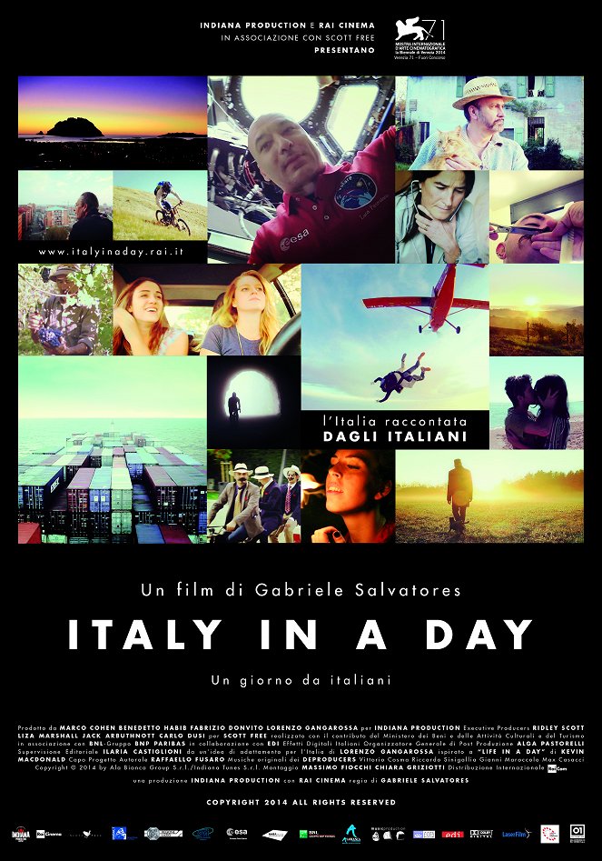Italy in a day - Plakate