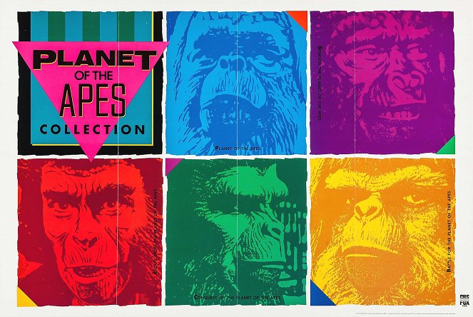A majmok bolygója V. - A csata - Plakátok