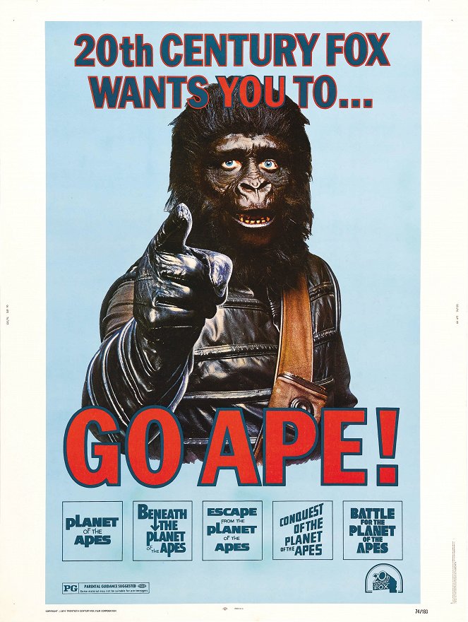 Paluu apinoiden planeetalle - Julisteet