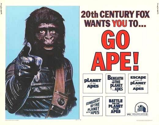 Dobytie Planéty opíc - Plagáty