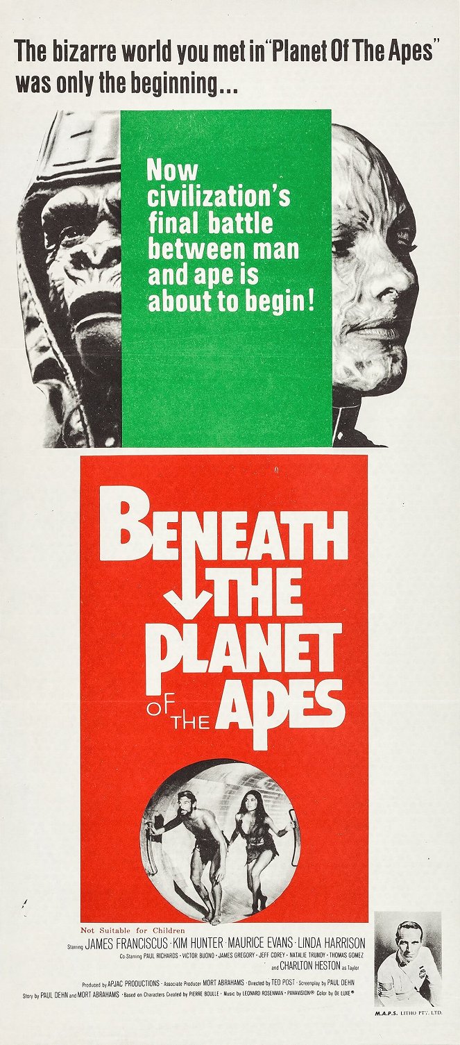 Beneath the Planet of the Apes - Posters