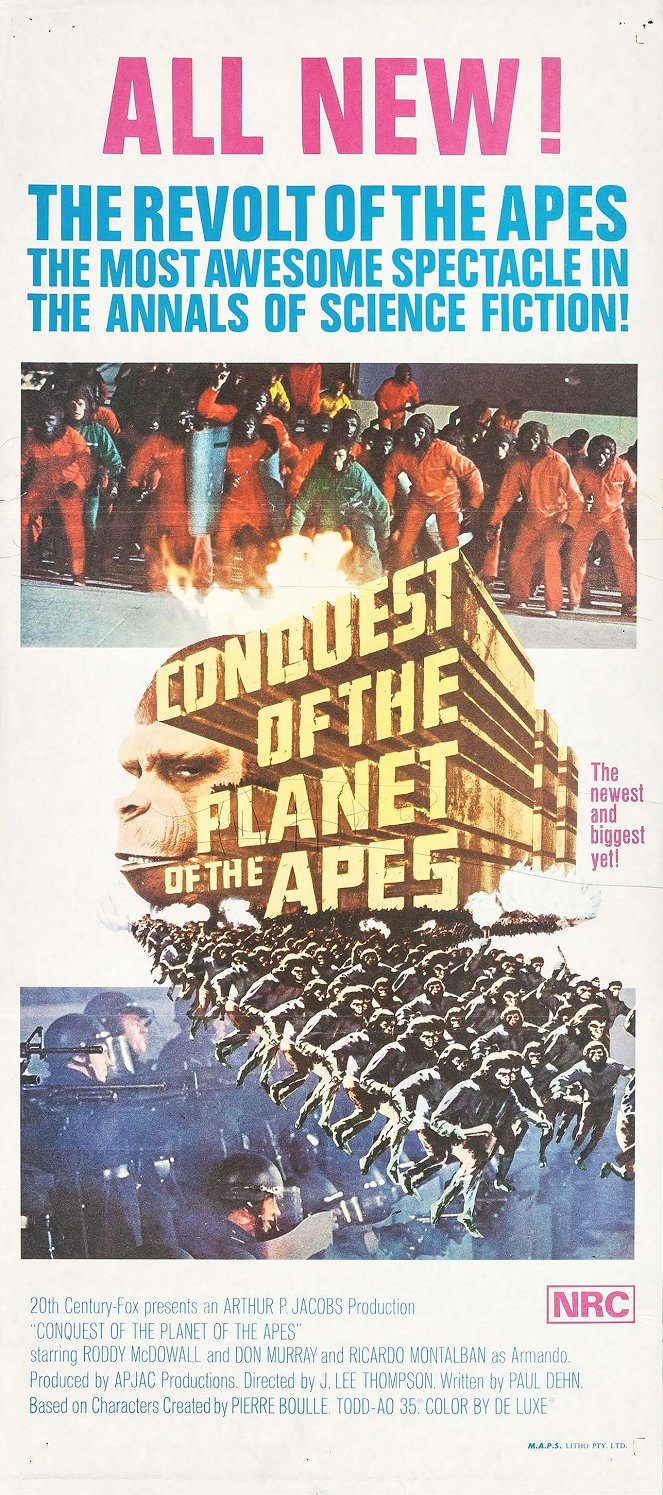 Conquest of the Planet of the Apes - Posters