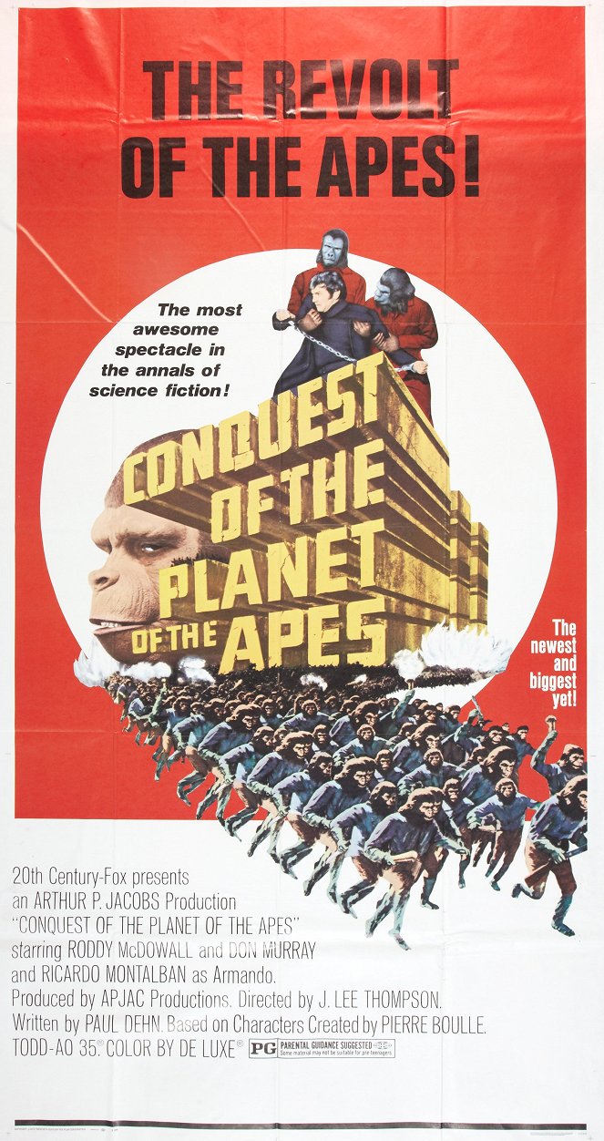 Conquest of the Planet of the Apes - Posters