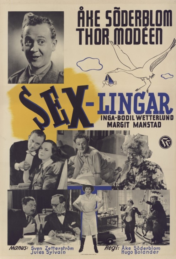 Sexlingar - Posters