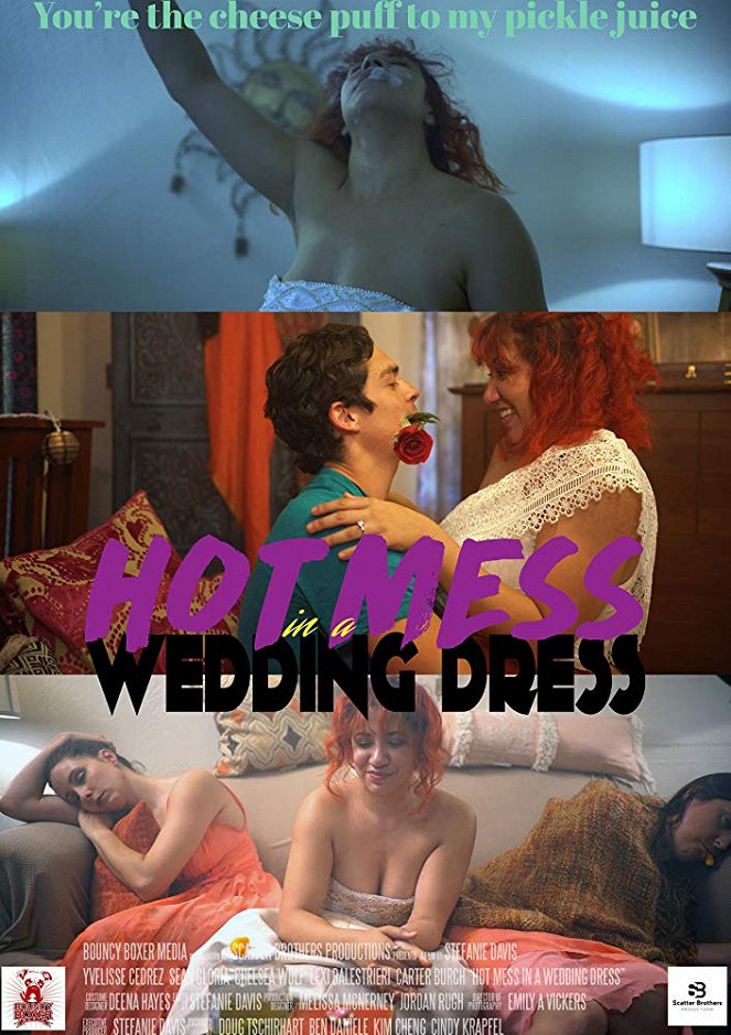 Hot Mess in a Wedding Dress - Posters