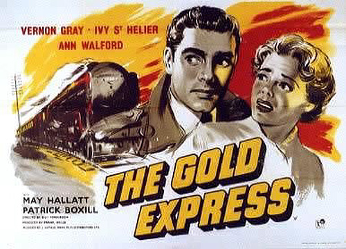 The Gold Express - Posters