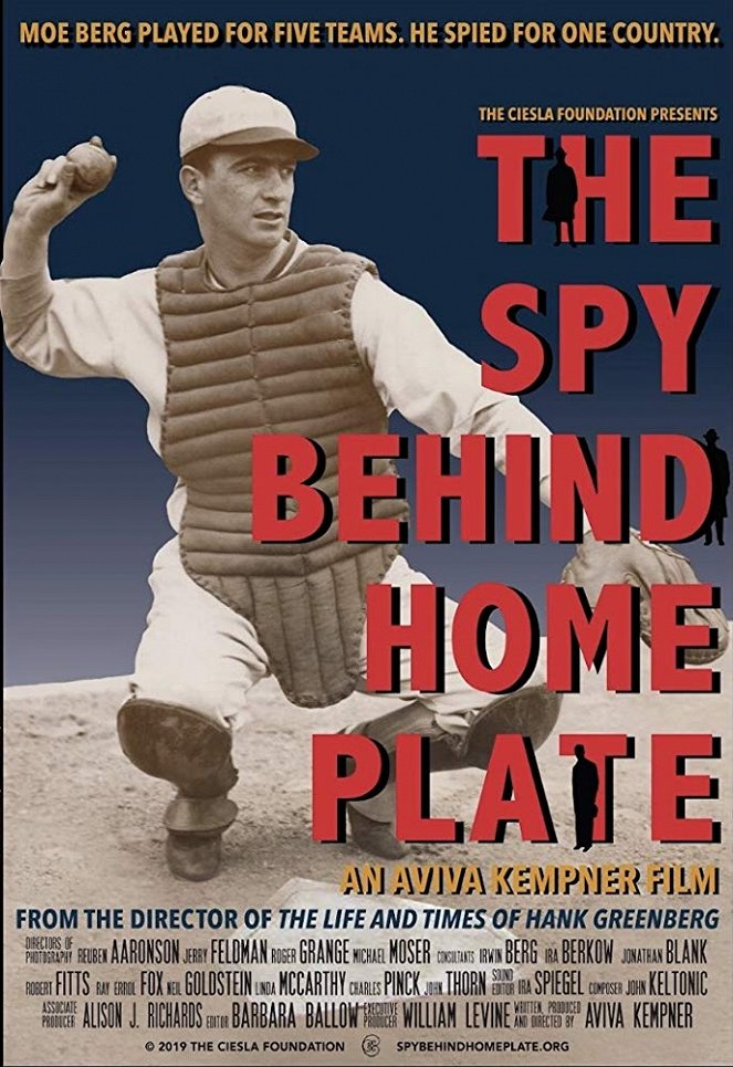 The Spy Behind Home Plate - Carteles