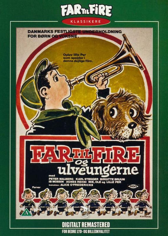 Far til fire og ulveungerne - Plakate