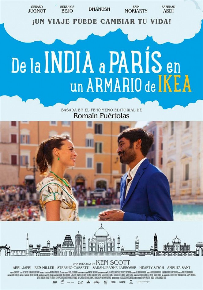 De la India a París en un armario de Ikea - Carteles