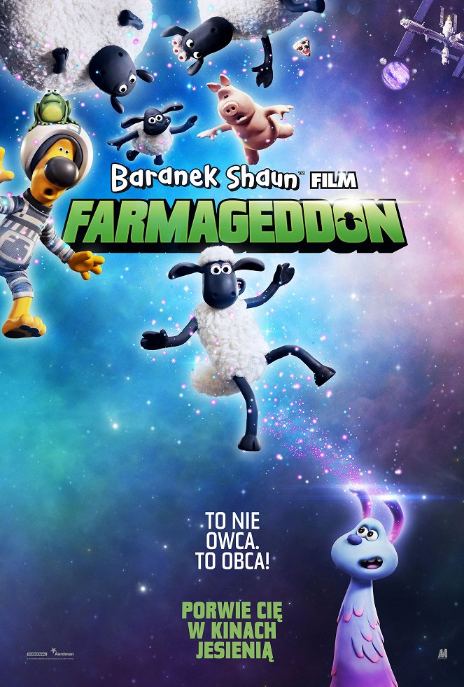 Baranek Shaun. Farmageddon - Plakaty
