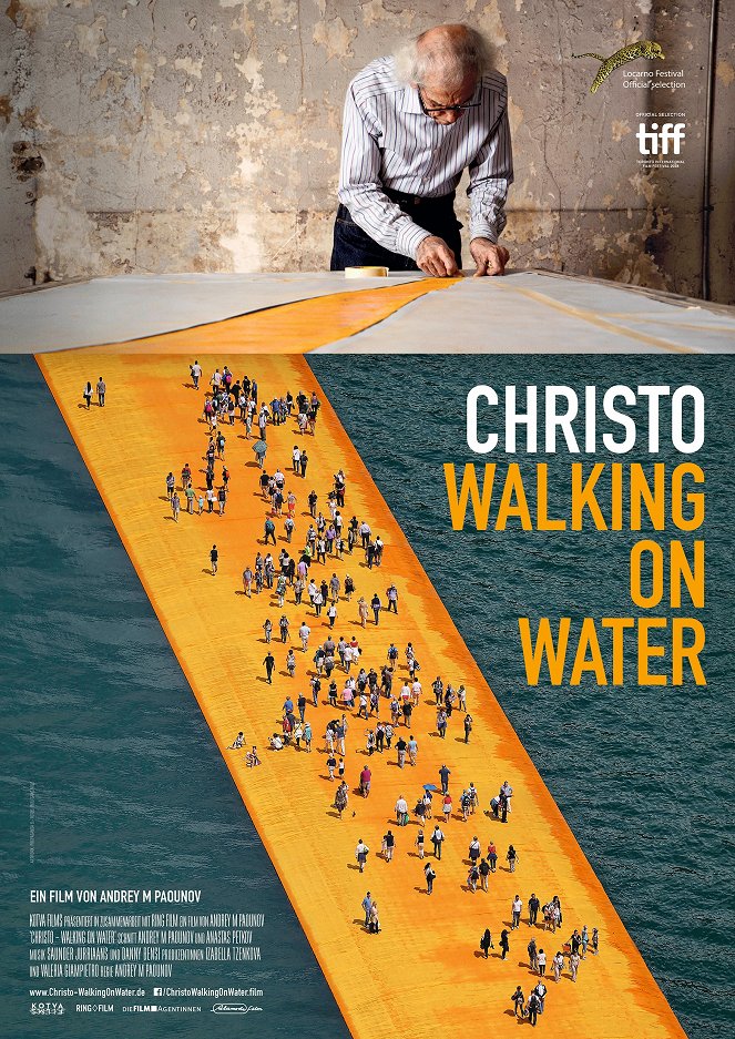 Christo: Chůze po vodě - Plakáty