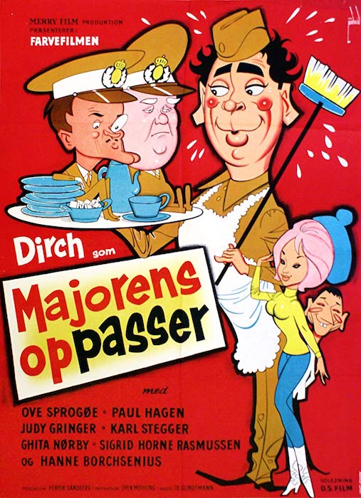 Majorens oppasser - Affiches