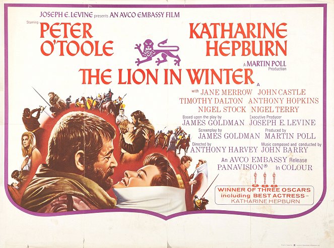 Lev v zimě - Plakáty
