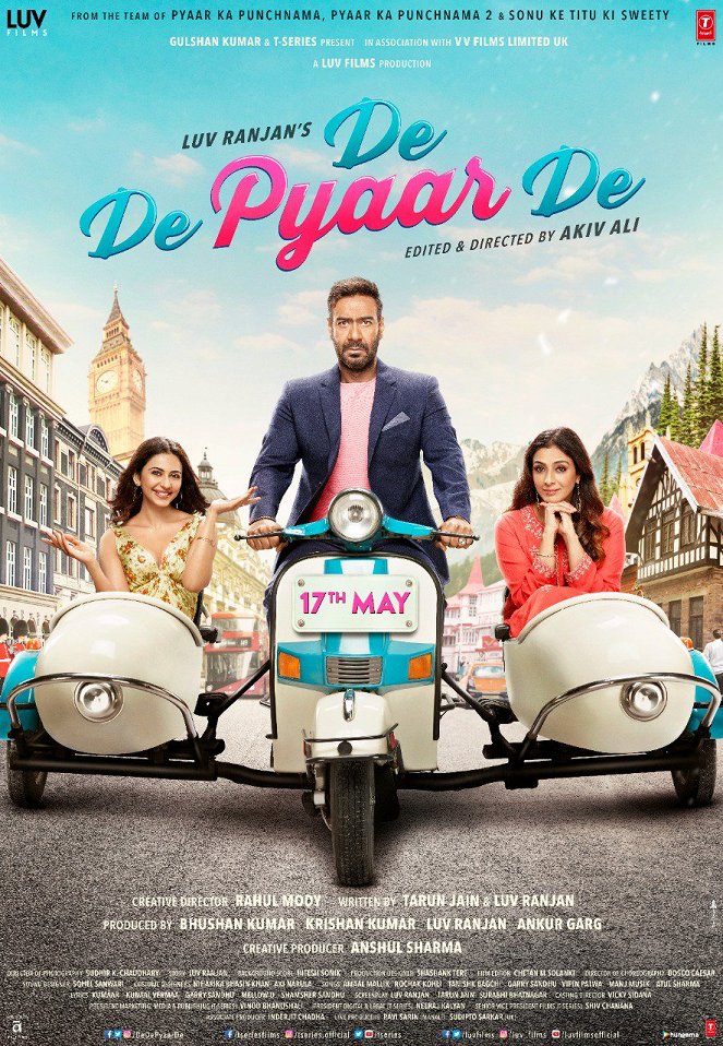 De De Pyaar De - Affiches