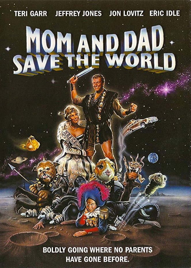 Mom and Dad Save the World - Affiches
