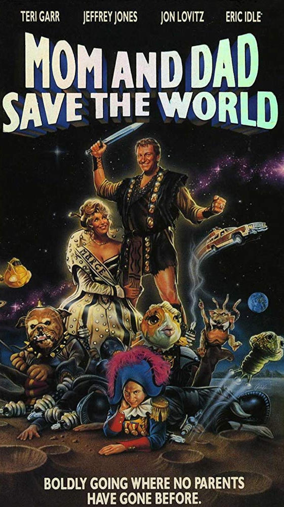 Mom and Dad Save the World - Affiches
