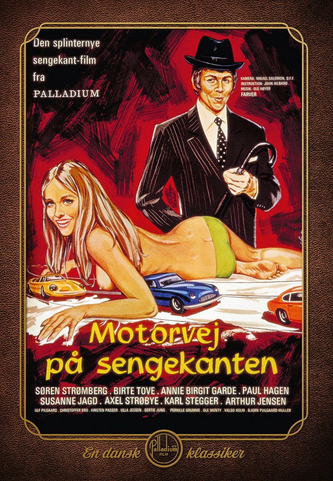 Motorvej på sengekanten - Plakaty