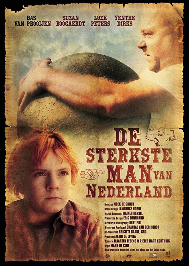 De Sterkste man van Nederland - Plakátok