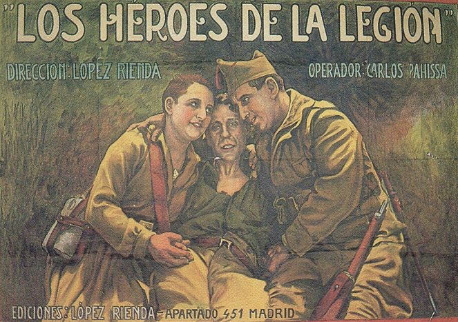 Los héroes de la legión - Plakate