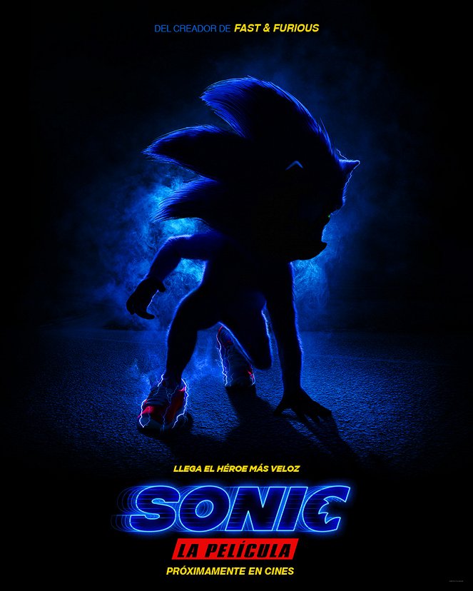 Sonic la película - Carteles