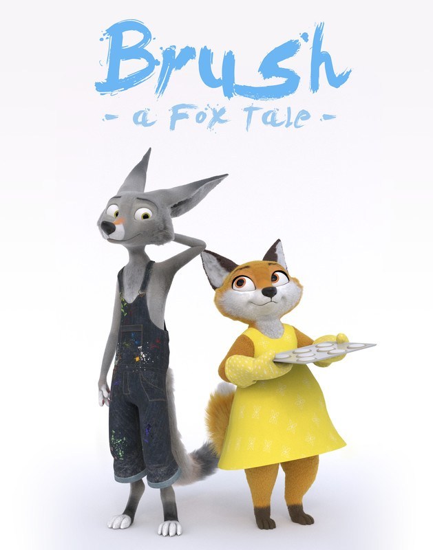 Brush: A Fox Tale - Plagáty