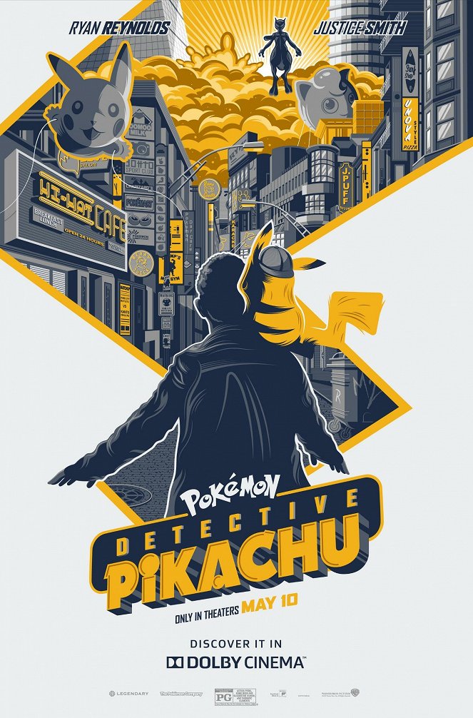Pokémon: Detektiv Pikachu - Plakáty