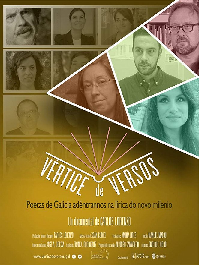 Vértice de Versos - Plakate