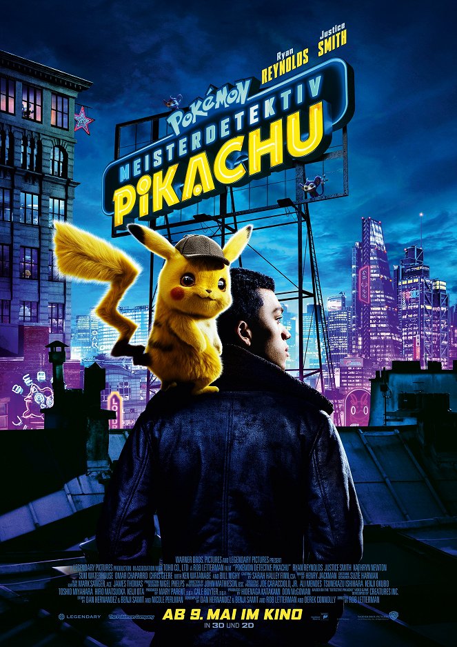 Pokémon Meisterdetektiv Pikachu - Plakate