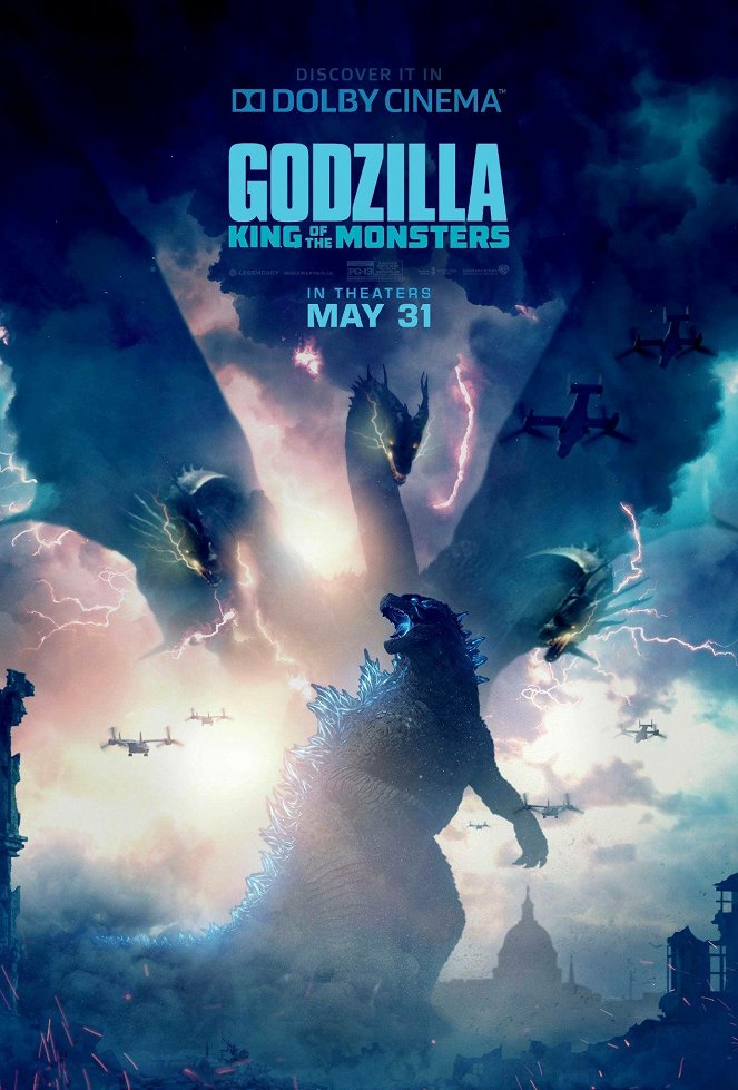Godzilla II: Rei dos Monstros - Cartazes