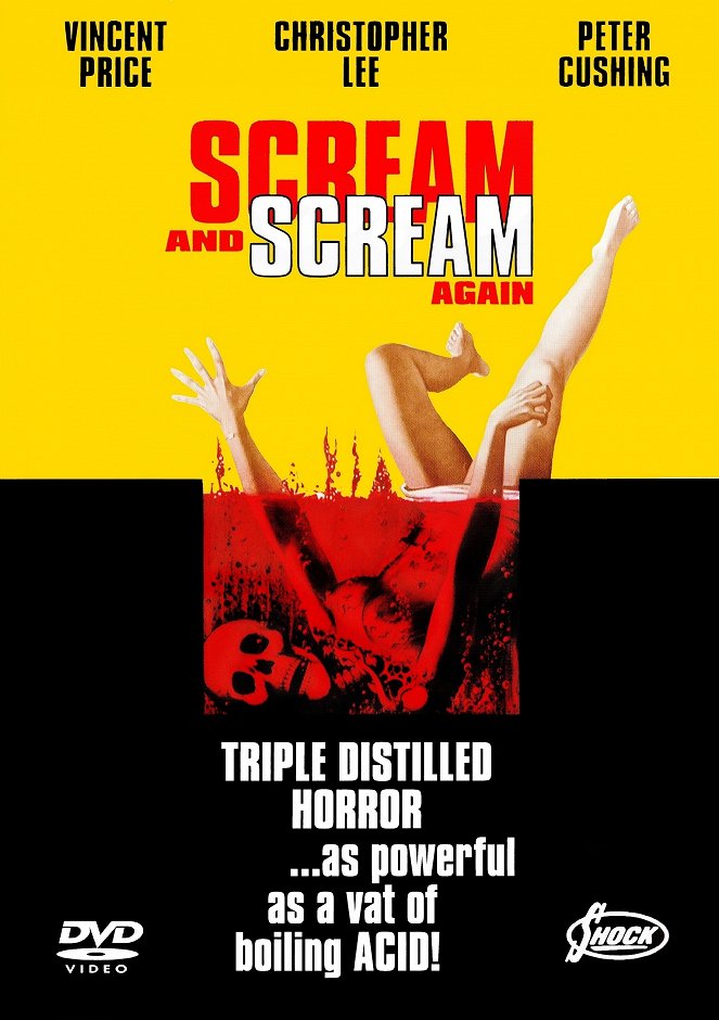 Scream and Scream Again - Plakáty