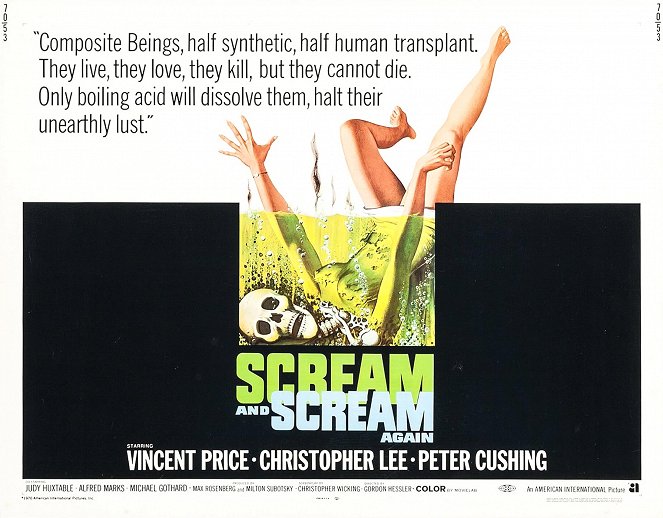 Scream and Scream Again - Posters