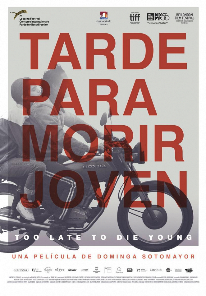 Too Late to Die Young - Plakate