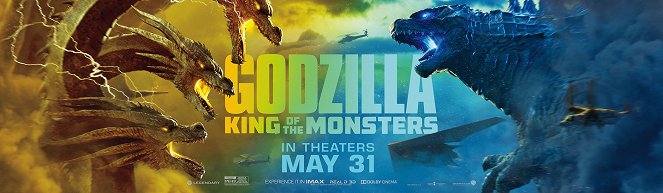 Godzilla II: King of the monsters - Julisteet