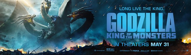 Godzilla II - A szörnyek királya - Plakátok