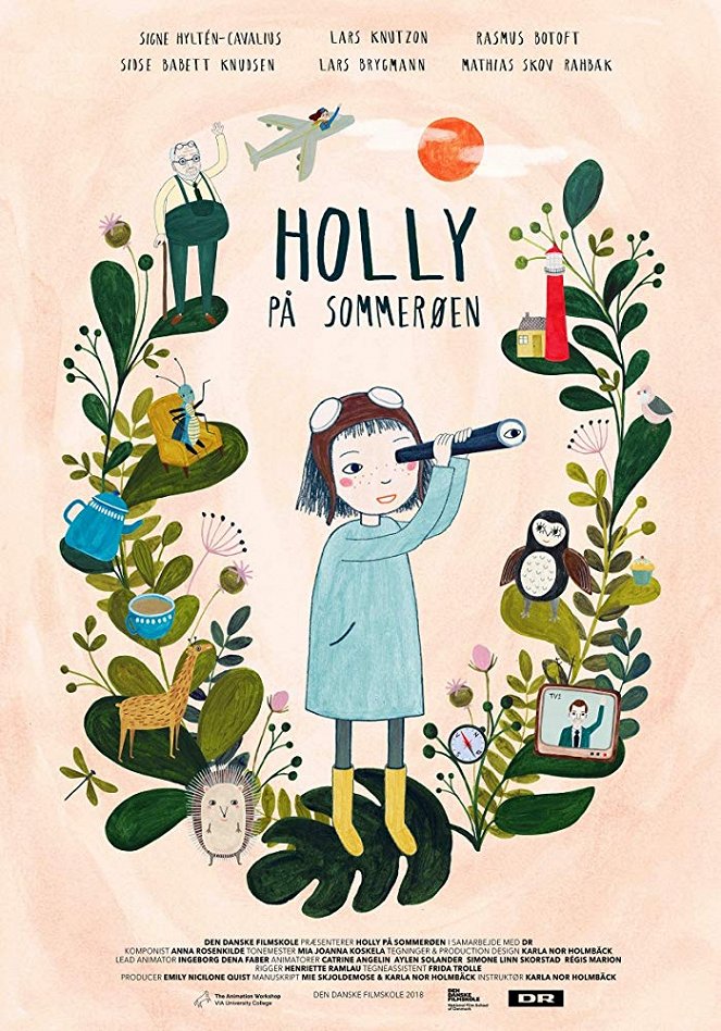 Holly på sommerøen - Julisteet