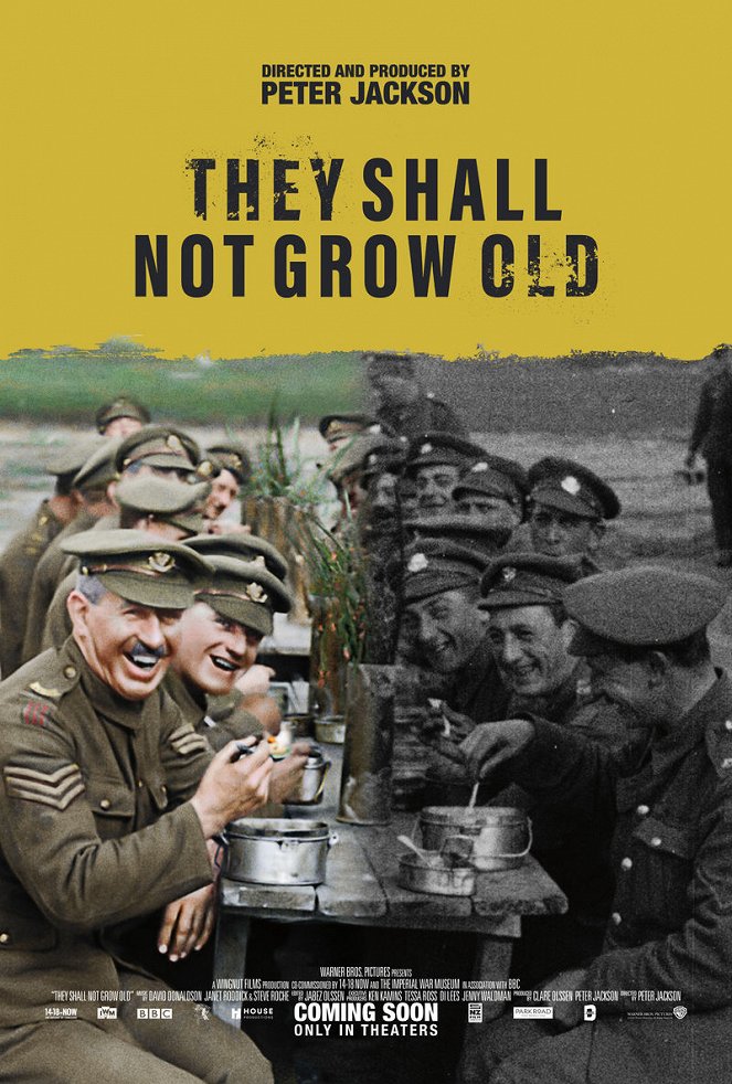 They Shall Not Grow Old - Julisteet