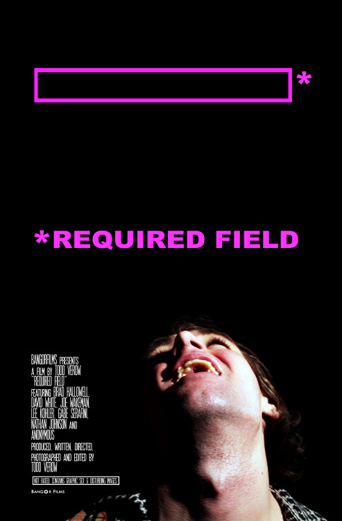 Required Field - Julisteet