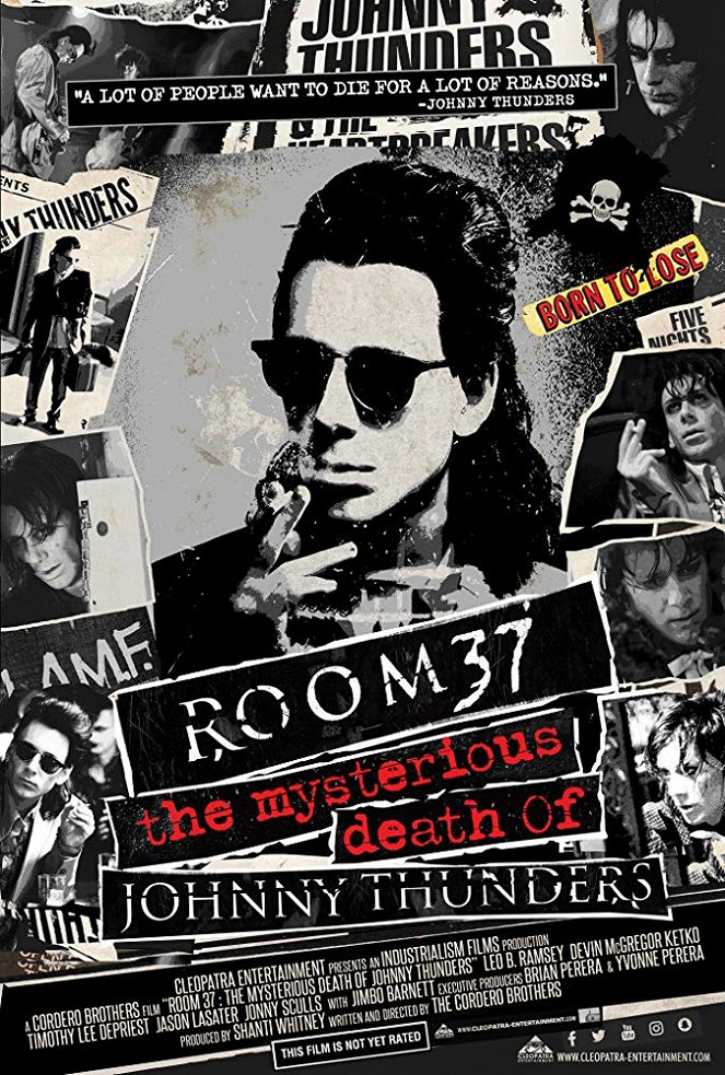 Room 37: The Mysterious Death of Johnny Thunders - Plakátok