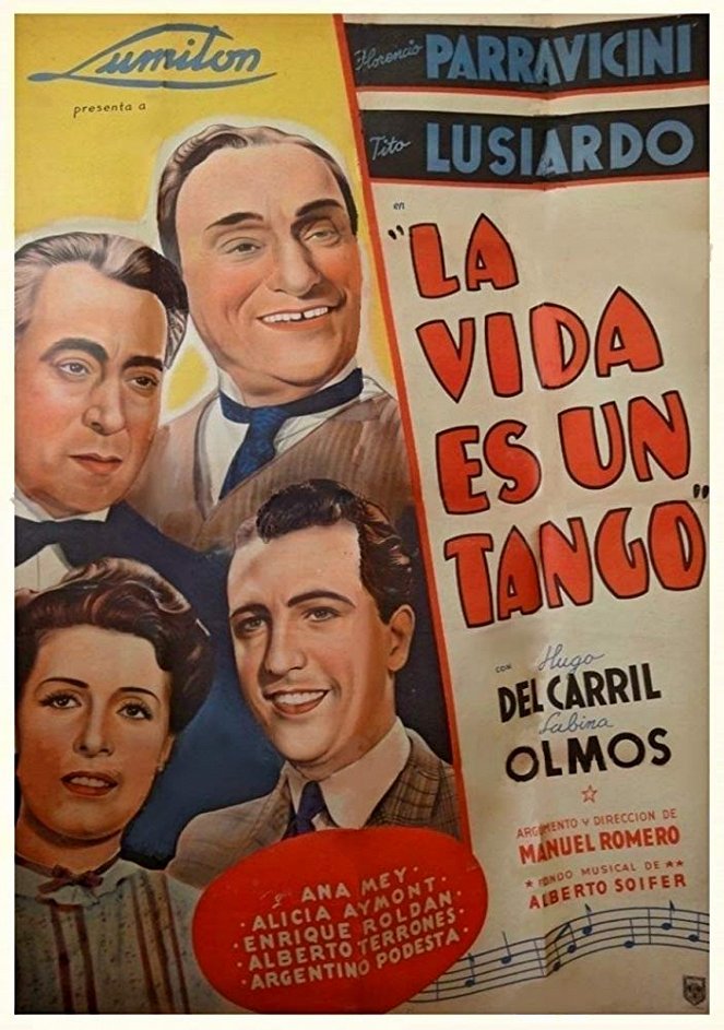 La vida es un tango - Plakátok