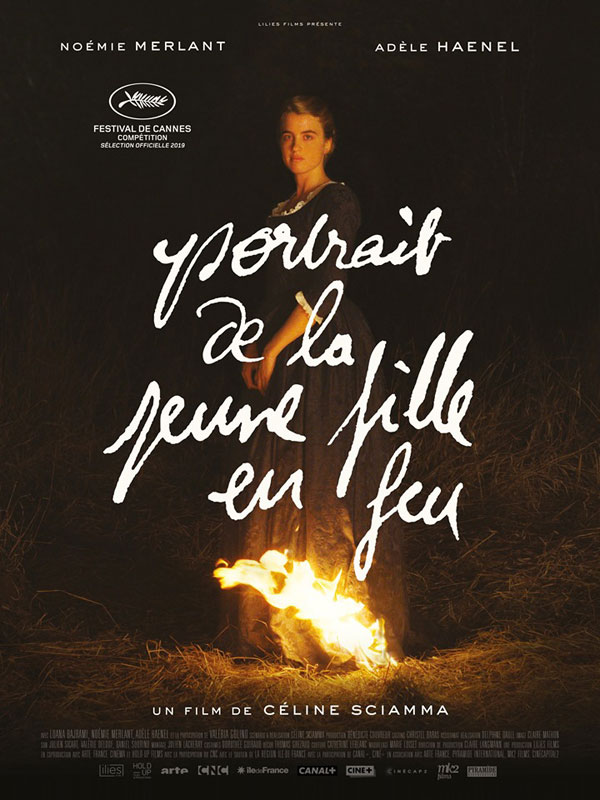 Portret kobiety w ogniu - Plakaty