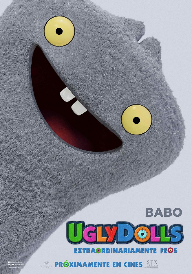 UglyDolls: Extraordinariamente Feos - Carteles