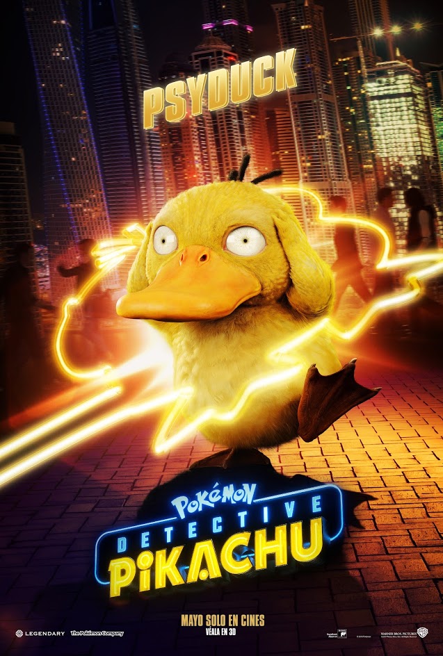 Pokémon: Detective Pikachu - Carteles